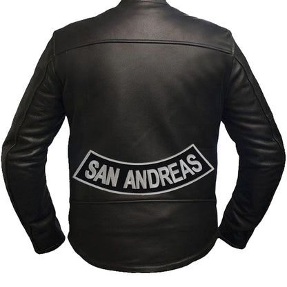 San Andreas Rocker Patch - Embroidered Biker Patch for Vest Veteran Patches
