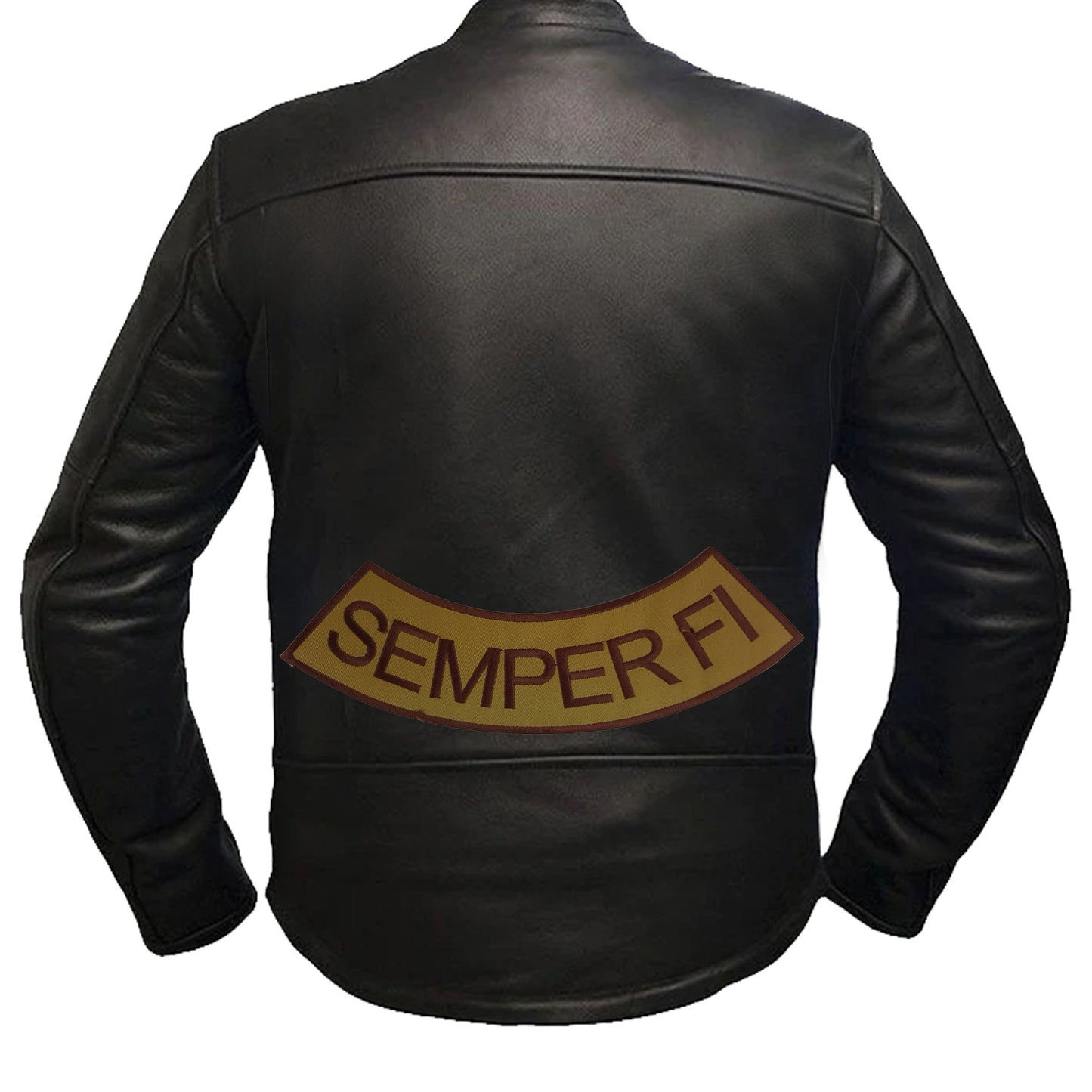 Semper FI Military Rocker Patch - Veteran Biker Patch Veteran Patches