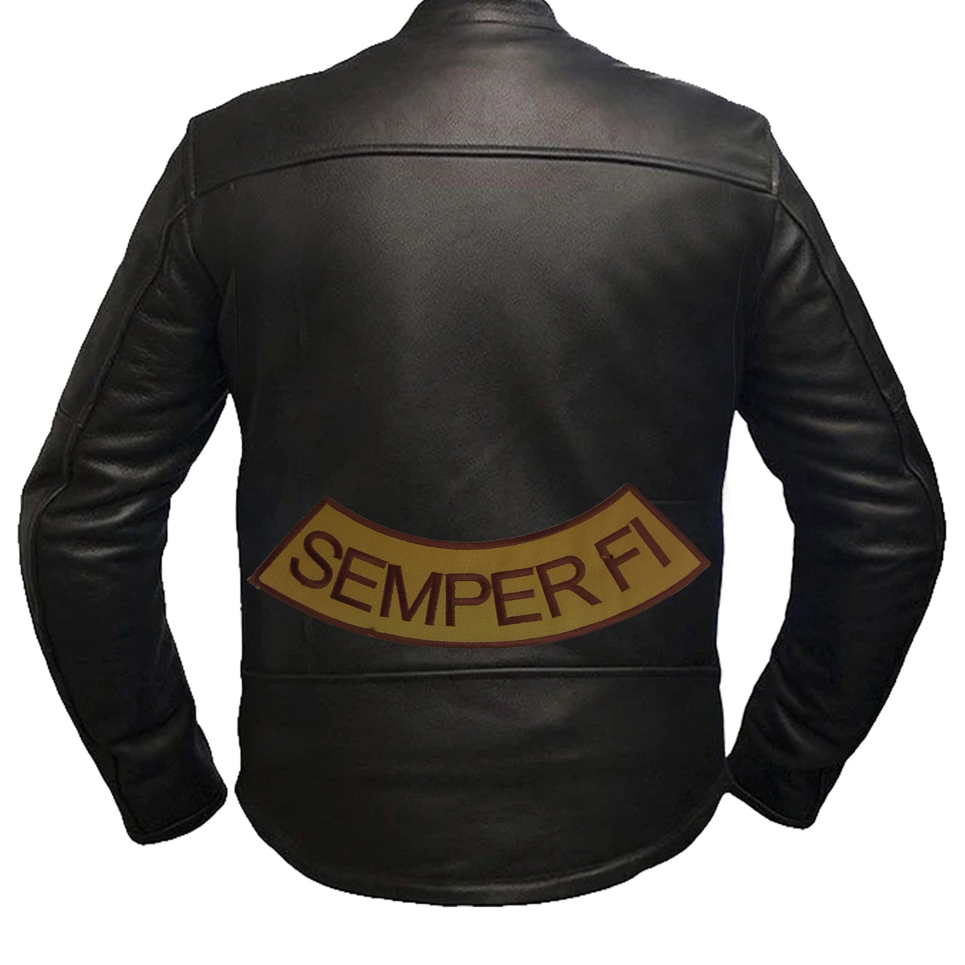 Semper FI Military Rocker Patch - Veteran Biker Patch Veteran Patches