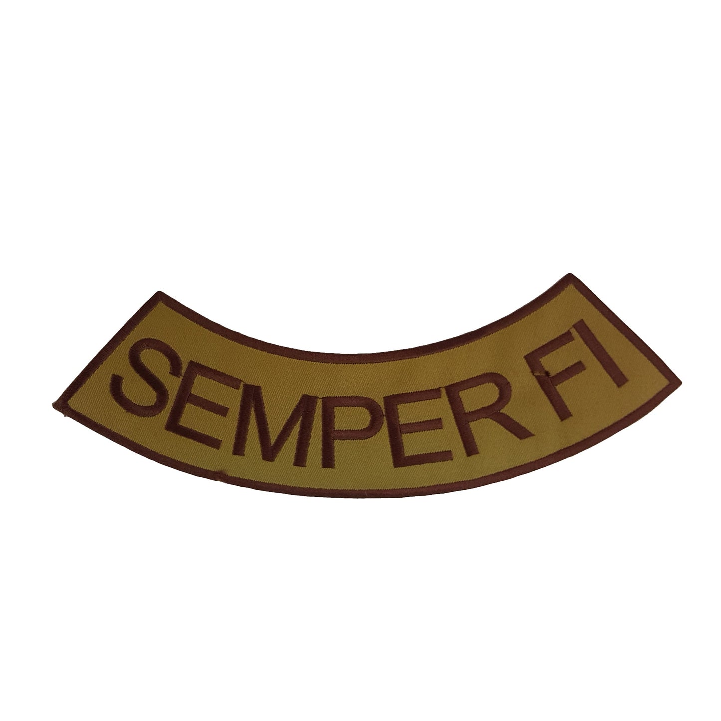 Semper FI Military Rocker Patch - Veteran Biker Patch Veteran Patches