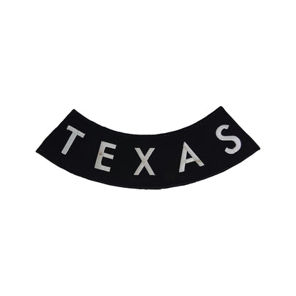 Taxas Rocker Patch - Embroidered Biker Patch for Vest Veteran Patches