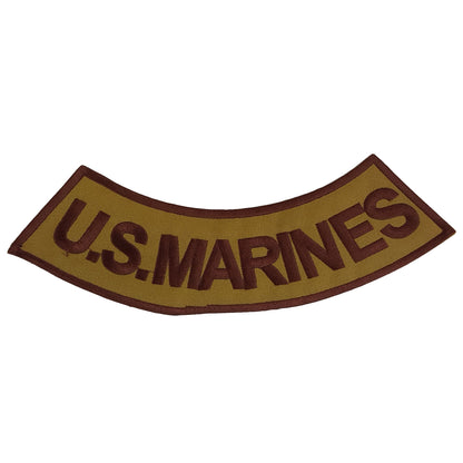 U.S.Marines Military Rocker Patch - Veteran Biker Patch Veteran Patches