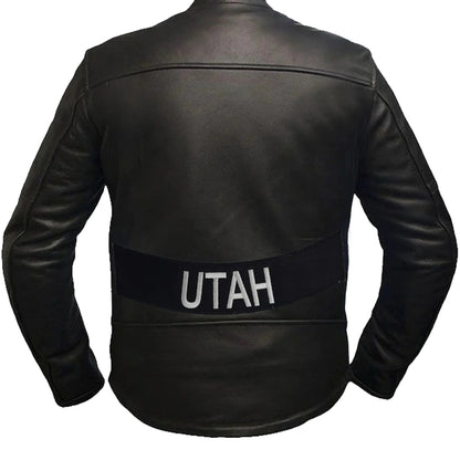 Utah Rocker Patch - Embroidered Biker Patch for Vest Veteran Patches