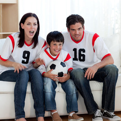 Zonon 22 Pcs Iron On Numbers 0 - 9 - Black White 8" Veteran Patches