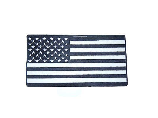 American Flag Center Patch - Motorcycle Biker Patch Veteran Patches