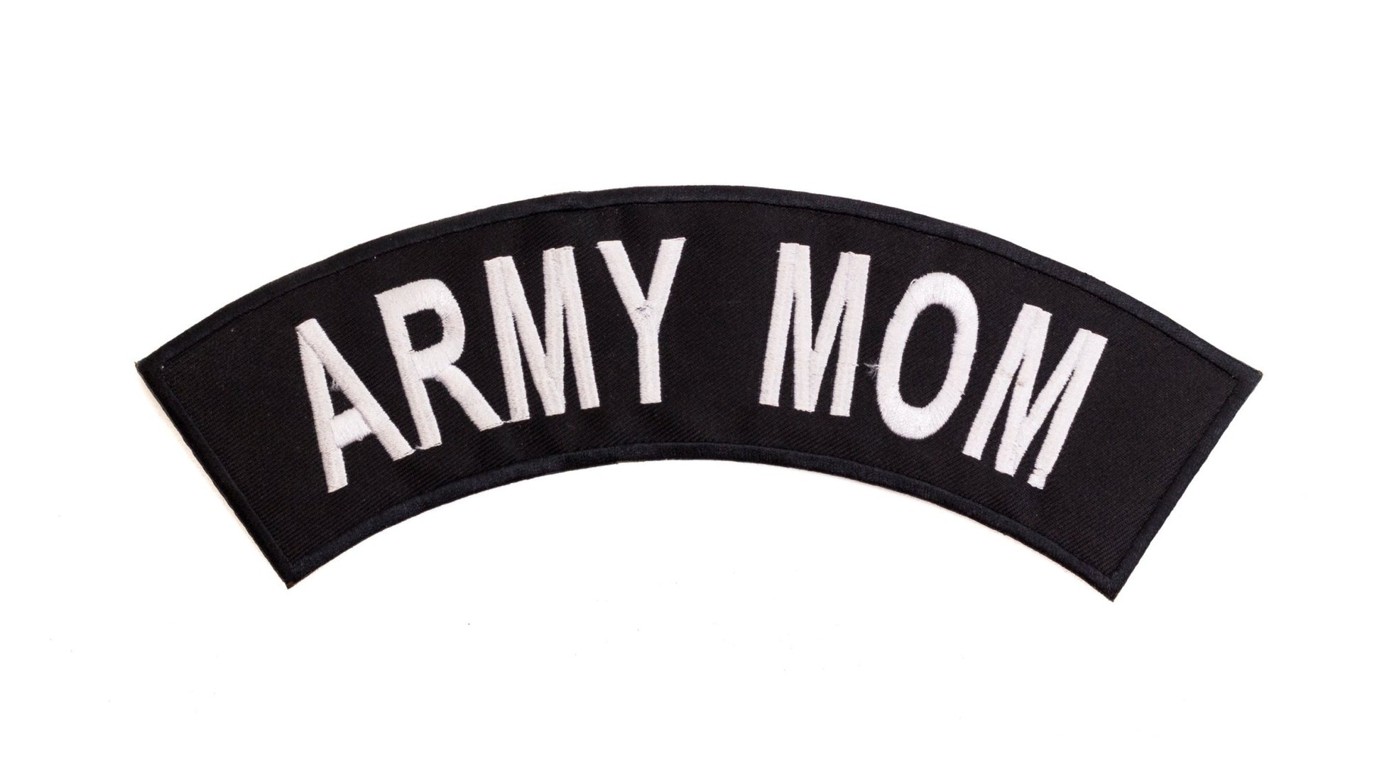 Army Mom Military Rocker Patch - Veteran Biker Patch Veteran Patches