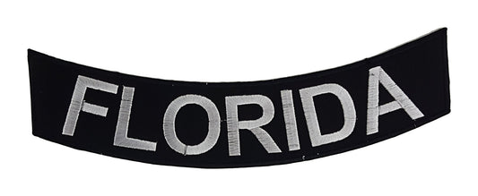 Florida Rocker Patch - Embroidered Biker Patch for Vest Veteran Patches