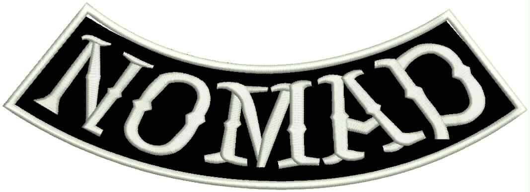 Live Free or Die Rocker Patch - Embroidered Biker Patch for Vest Veteran Patches