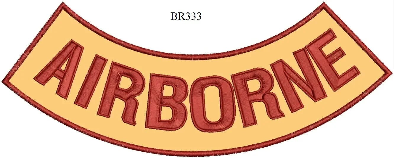 No Club Bold Rocker Patch - Embroidered Biker Patch for Vest Veteran Patches