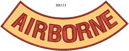 No Club Bold Rocker Patch - Embroidered Biker Patch for Vest Veteran Patches