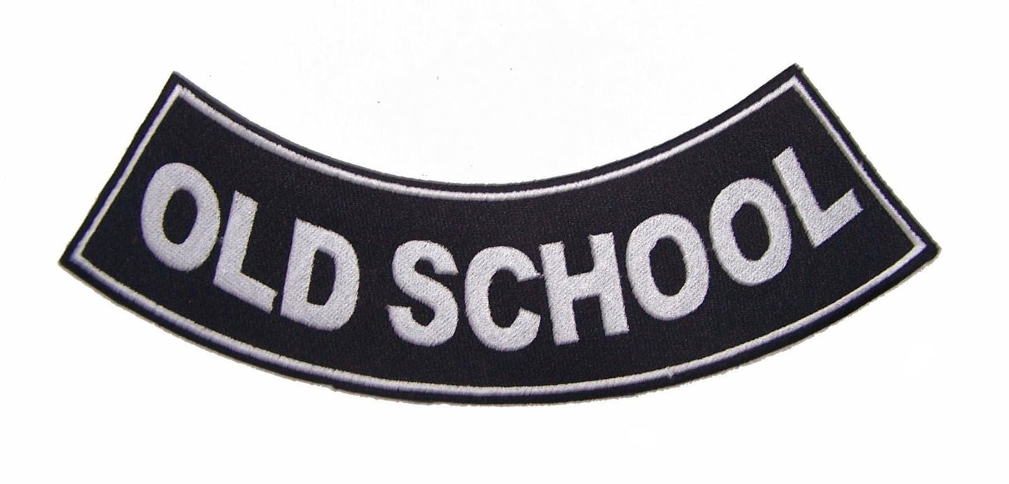 No Club Rocker Patch - Embroidered Biker Patch for Vest Veteran Patches