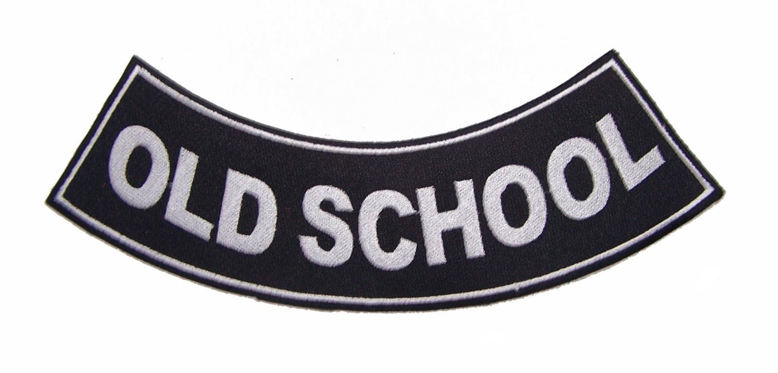 No Club Rocker Patch - Embroidered Biker Patch for Vest Veteran Patches