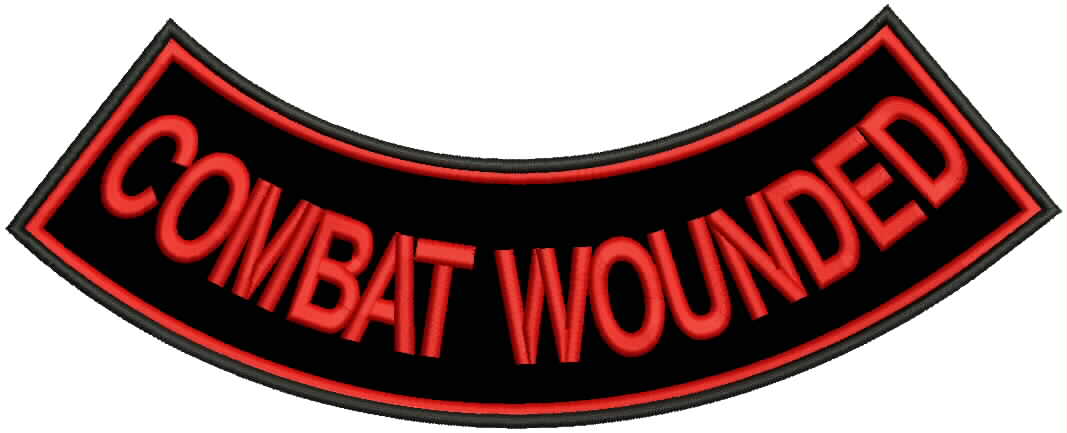 Prayer Warrior Rocker Patch - Embroidered Biker Patch for Vest Veteran Patches