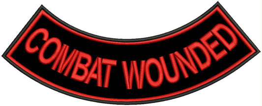 Prayer Warrior Rocker Patch - Embroidered Biker Patch for Vest Veteran Patches