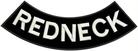 Red Neck Rocker Patch - Embroidered Biker Patch for Vest Veteran Patches