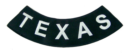 Taxas Rocker Patch - Embroidered Biker Patch for Vest Veteran Patches