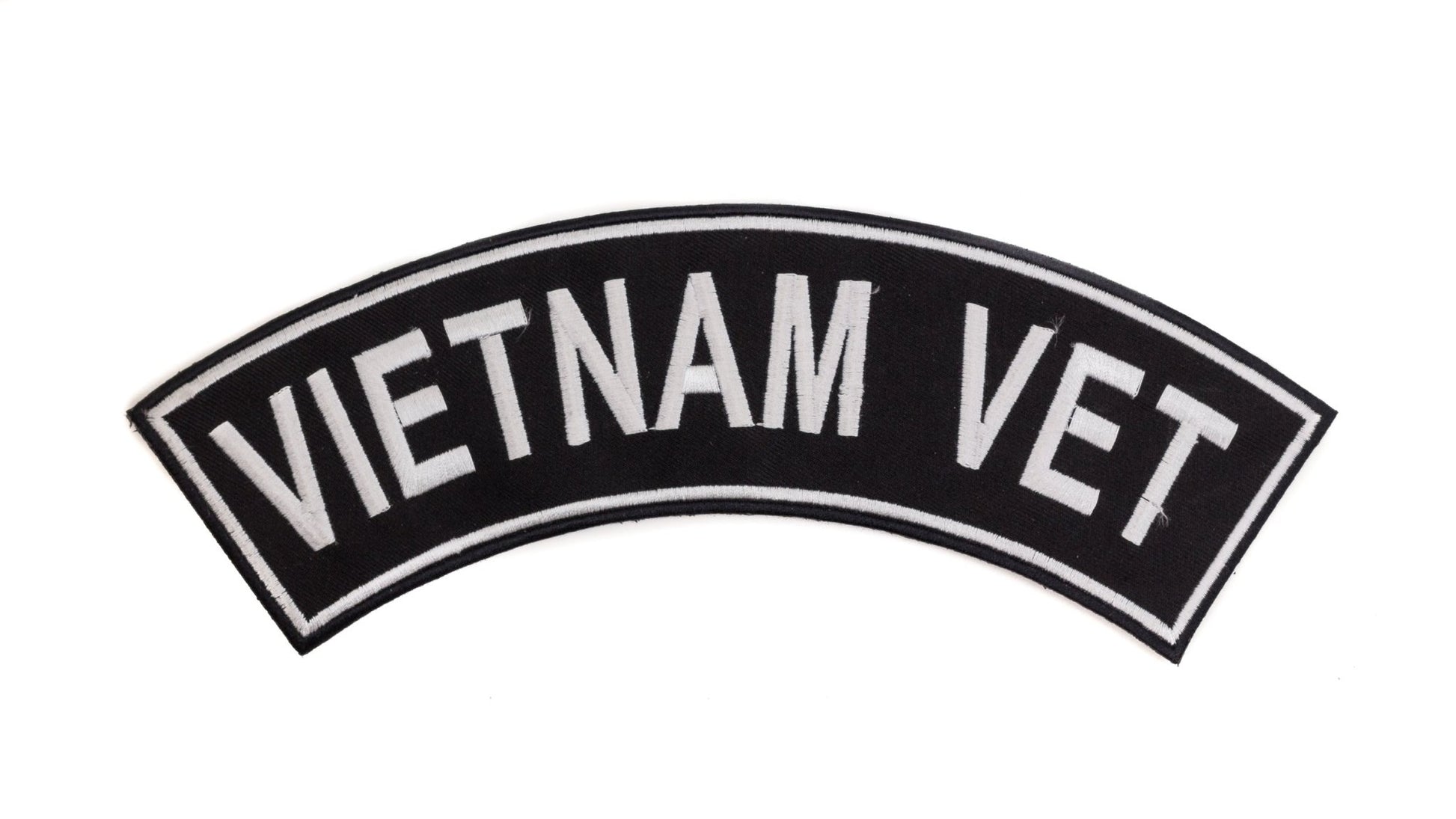 Vietnam Vet Military Rocker Patch - Veteran Biker Patch Veteran Patches